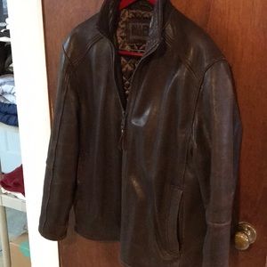 Men’s leather jacket
